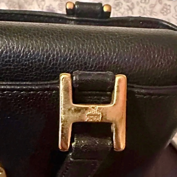 MCM GERMANY Vintage Studded Bucket Bag in Black And Gold - Picture 10 of 16